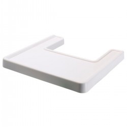 IKEA Antilop Mama Sandalyesi Tepsisi Beyaz, 42x42 Cm