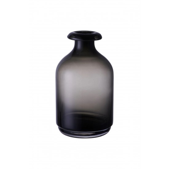 IKEA ÅTGÅNG cam vazo, gri, 18 cm