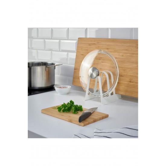 IKEA Avsteg Kesme Tahtası Standı, Beyaz, 14 Cm