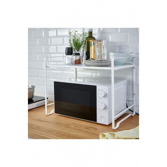 Ikea Avsteg Tezgah Üstü Düzenleyici - Beyaz - 54x36 cm