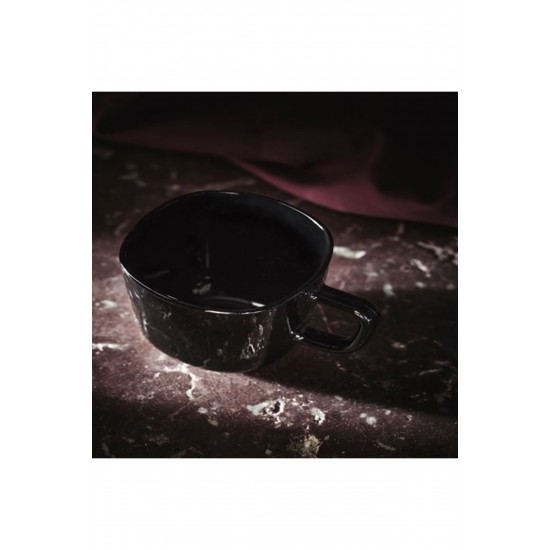 IKEA Backig Siyah Kupa 370 Ml ( 6 Adet )