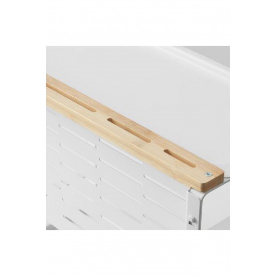 IKEA Avsteg Beyaz 40x21 cm Tezgah Üstü Düzenleyici