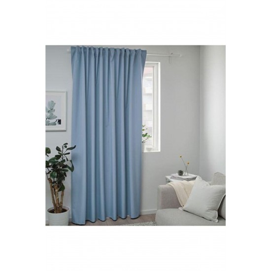 IKEA Bengta Karartma Perde, Mavi