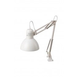 IKEA Beyaz Tertial Çalışma Masası Lambası