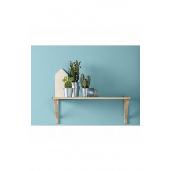 IKEA Bintje Saksı 3 Adet Paslanmaz Çelik Bitki Saksısı Boyanabilir 9cm