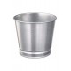 Ikea Boyanabilir Çelik Saksı Bintje Galvanizli 9 cm