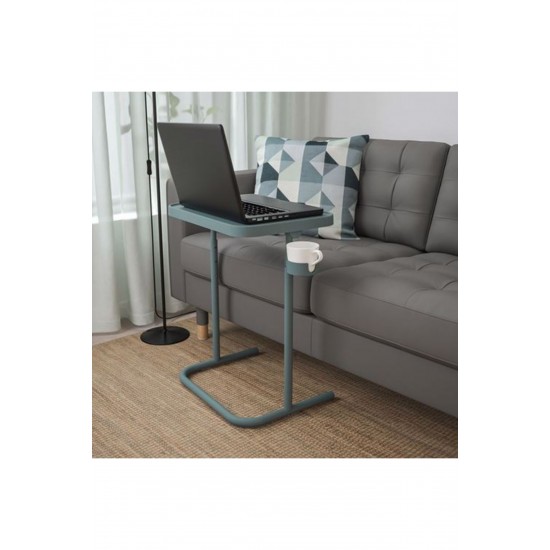 IKEA Björkasen Laptop Masası, Turkuaz
