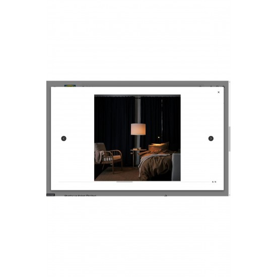 Blahuva Karartma Perde/2 Kanat, Koyu Mavi, 145x300 Cm