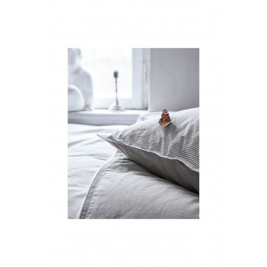 IKEA Blavinda Çift Kişilik Nevresim Takımı, Gri