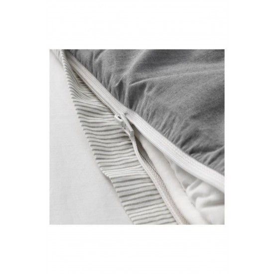 IKEA Blavinda Çift Kişilik Nevresim Takımı, Gri