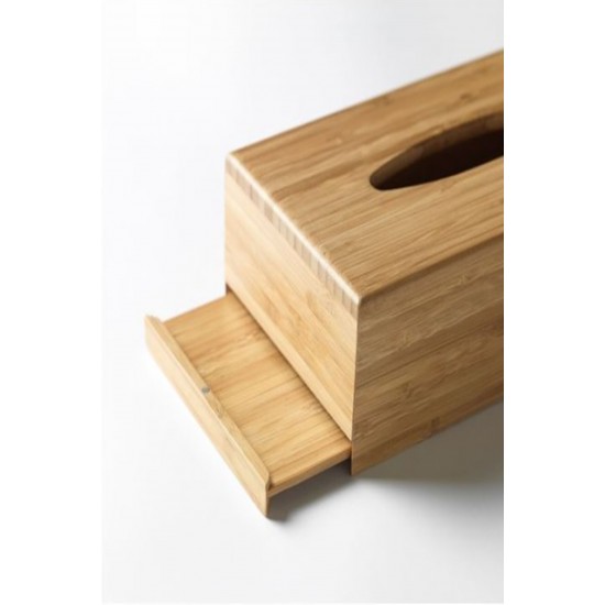 IKEA Bondlian Kağıt Mendil Kutusu Bambu 26x14 Cm
