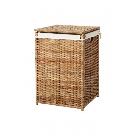 IKEA Branas Rattan 80 lt Çamaşır Sepeti
