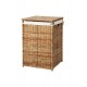 IKEA Branas Rattan 80 lt Çamaşır Sepeti