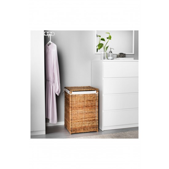 IKEA Branas Rattan 80 lt Çamaşır Sepeti