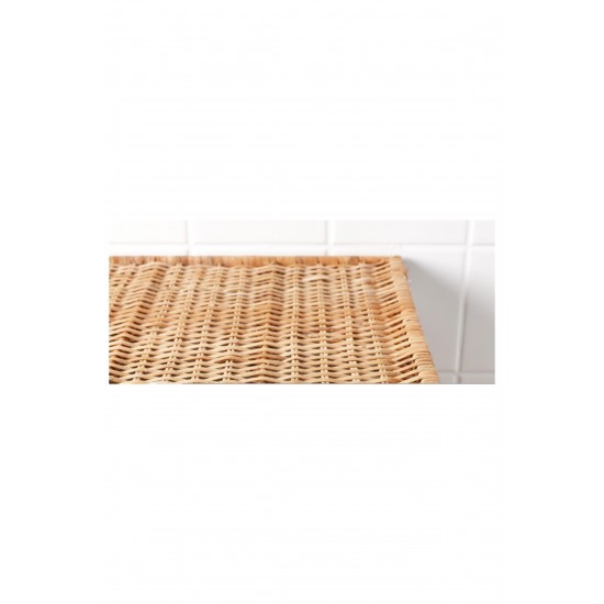 IKEA Branas Rattan 80 lt Çamaşır Sepeti