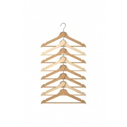 IKEA Bumerang Giysi Askısı Naturel 8'li