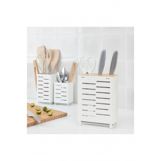 AVSTEG çatal bıçaklık, beyaz, 18 cm