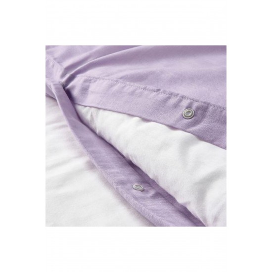 NATTSVÄRMARE çift kişilik nevresim seti, lila, 240x220/50x60 cm