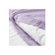 NATTSVÄRMARE çift kişilik nevresim seti, lila, 240x220/50x60 cm