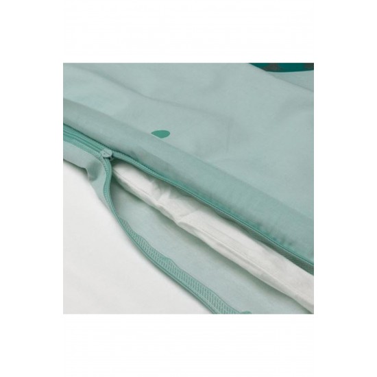 IKEA Çift Taraflı Tek Kişilik Çocuk Nevresim Takımı   Turkuaz Renk 150x200 cm Deniz Kaplumba