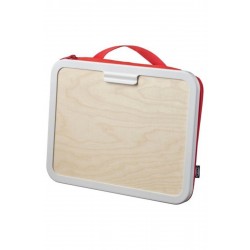 IKEA MALA  Çocuk Aktivite Çizim Çantası   35x27 Cm Kırmızı Renk