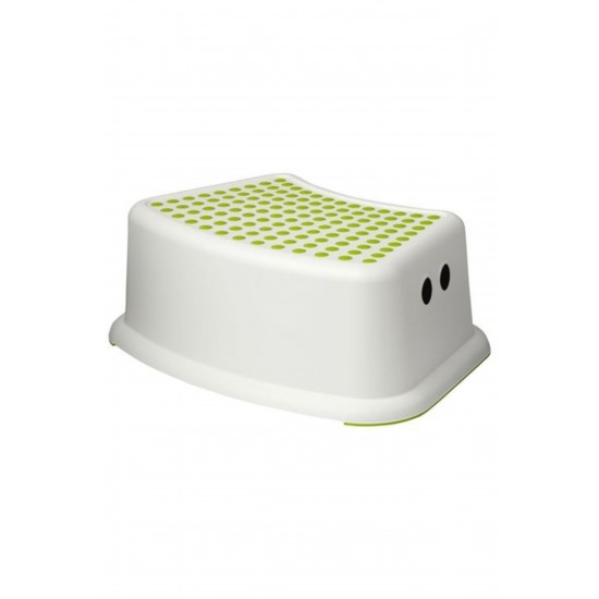 IKEA Çocuk Banyo Basamak Beyaz-yeşil