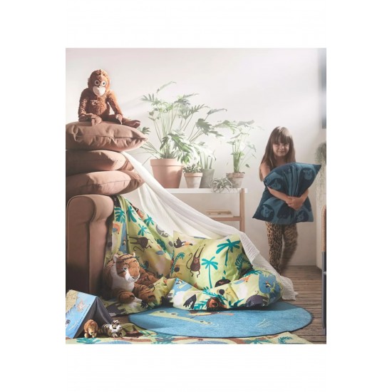 IKEA Djungelskog Peluş Oyuncak Kaplan Büyük Boy 70cm