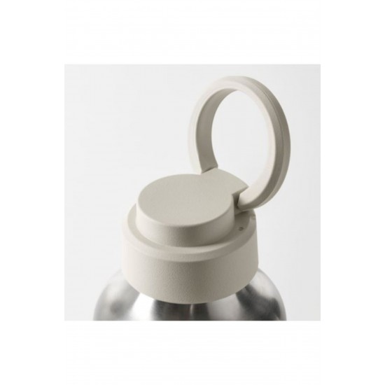 Enkelsparig Paslanmaz Çelik Bej Su Şişesi 500 Ml