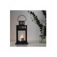 IKEA Enrum Fener Mumluk - Siyah - 28 Cm