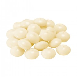 IKEA Fenomen Suda Yüzen Mum 24 Adet Natural