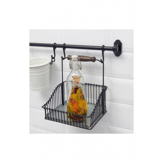 IKEA Fintorp Siyah 20x19x23 cm Tel Sepet