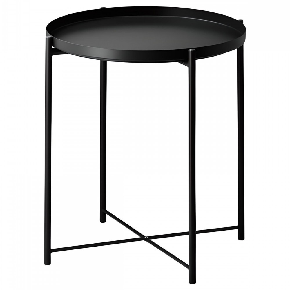 IKEA Gladom Tepsili Sehpa, Siyah