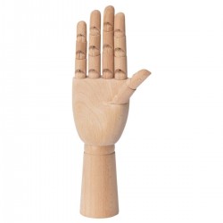 IKEA Handskalad Ahşap Dekorasyon Natürel El 30 Cm