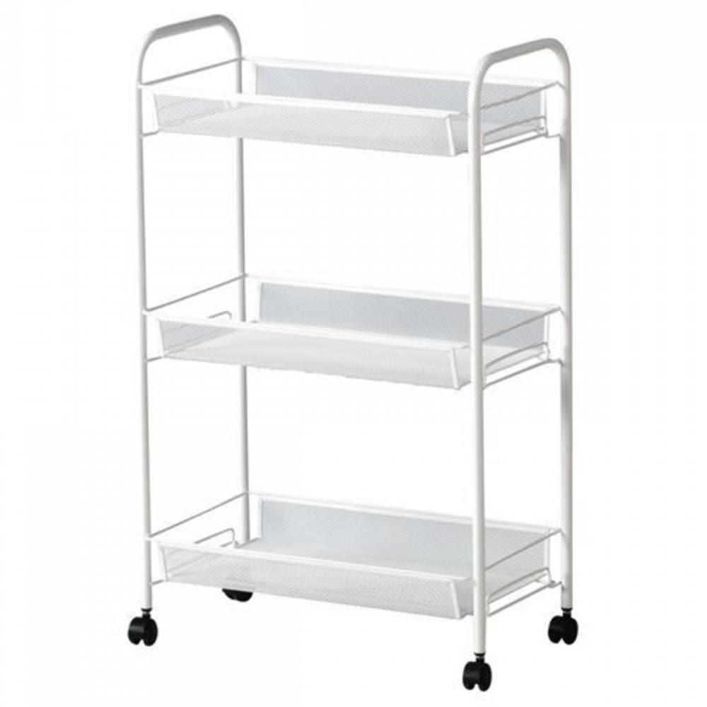IKEA Hornavan, Servis Arabası, 26x48x77 Cm, Beyaz