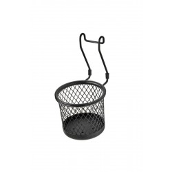 IKEA Hultarp Çatal Bıçaklık, Siyah 14x16 Cm, Tezgah Arası Metal Tel Sepet