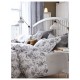 IKEA ALVINE tek kişilik nevresim seti, çiçek desenli, 150x200/50x60 cm Kentsoylu