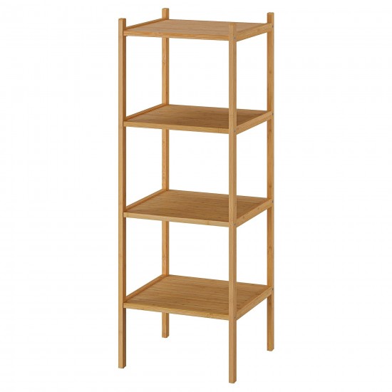 IKEA RAGRUND raf ünitesi, bambu, 37x37x104 cm Kentsoylu