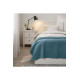 Indıra Tek Kişilik Yatak Örtüsü, Açık Mavi