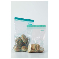 IKEA Istad Kilitli Buzdolabı Poşeti Ikea 30 Adet, 6 lt ve 4,5 LT