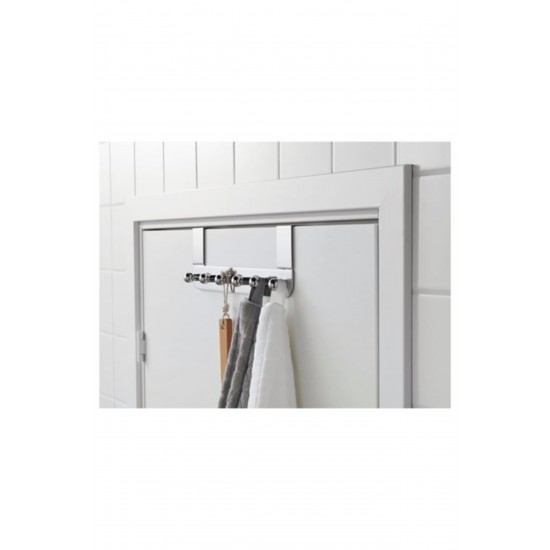 Voxnan Kapı Askısı, Krom Görünümlü Genişlik: 358 Mm Kapı Askılığı 80328579