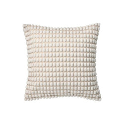 IKEA SVARTPOPPEL Kırlent Kılıfı Kırık Beyaz Renk   50x50 Puantiye Temalı Ev Tekstili