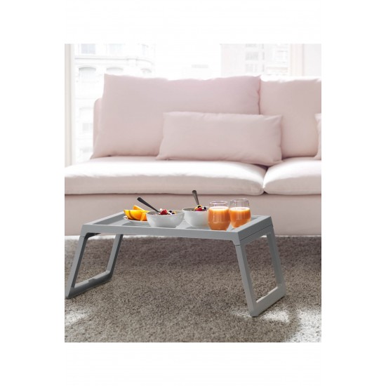 KLIPSK Gri 56x36x26 cm Yatak Tepsisi