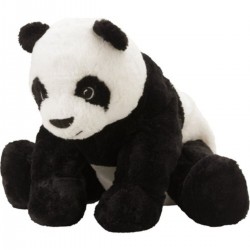 IKEA Kramig Peluş Panda Beyaz Siyah 30 cm Yumuşak Oyuncak
