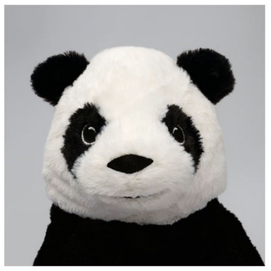 Kramig Peluş Panda Beyaz Siyah 30 cm Yumuşak Oyuncak