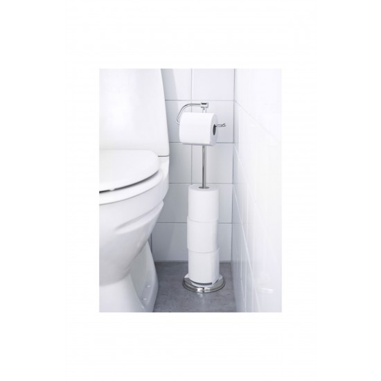 IKEA Balungen Krom Kaplama 145 mm Tuvalet Kağıtlığı Ayaklı Balungen Tuvalet Kâğıtlık