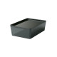 Kuggıs Kapaklı Kutu Şeffaf Siyah
