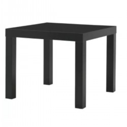IKEA Lack Orta Yan Sehpa Masa 55x55 Cm Siyah