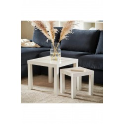 IKEA LACK yan sehpa, beyaz, 35x35 cm