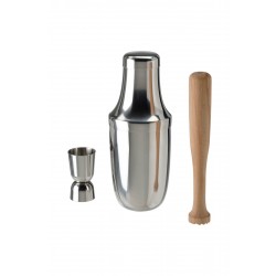 IKEA Lufttat 3 Parça Profesyonel Barmen Içecek Kokteyl Karıştırıcı Seti