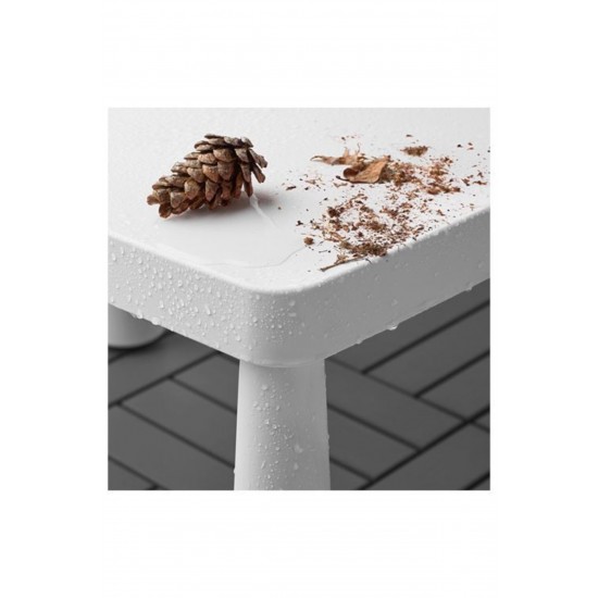 Mammut Çocuk Masası Beyaz ( 77cm X 55 Cm )